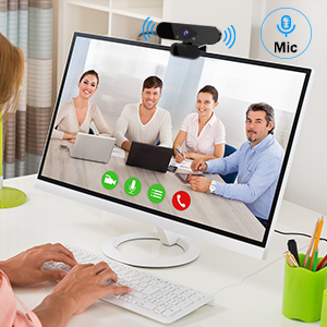 1080P Webcam with Microphone